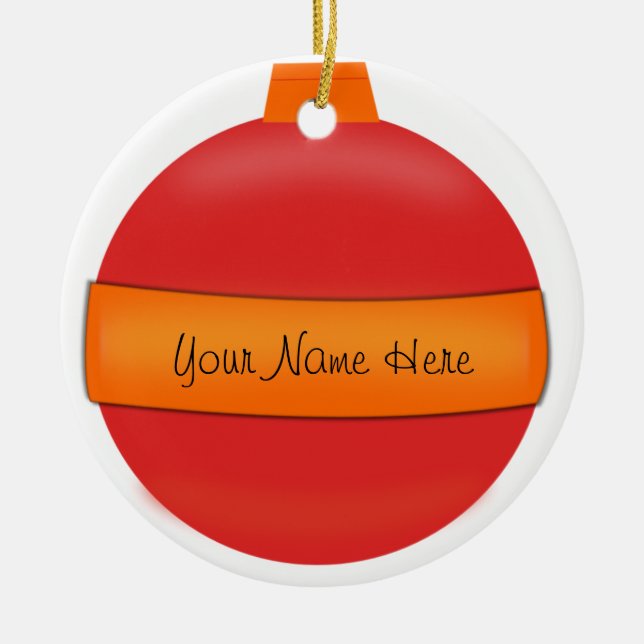 Ornament Tree Name (Front)