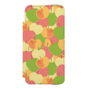 Ornament With Apples Incipio Watson™ iPhone 5 Wallet Case