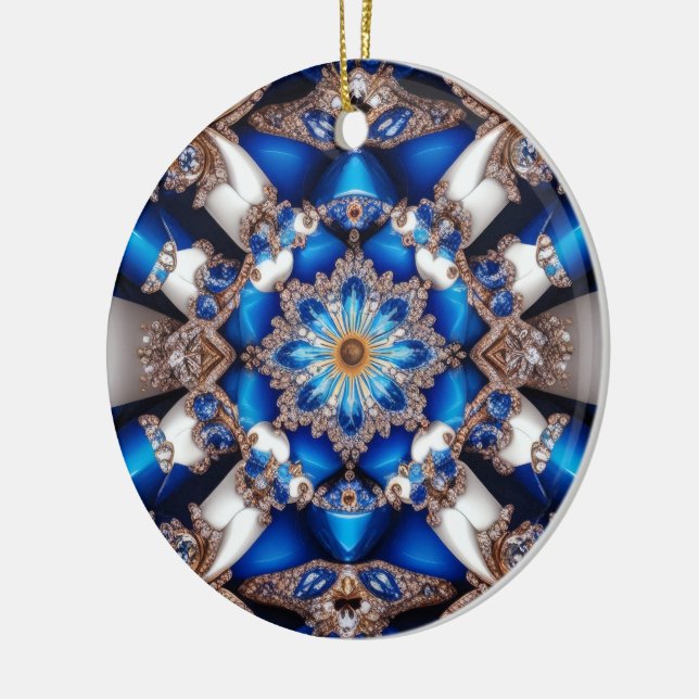 Ornament with Argentinian Colours Design (Left)