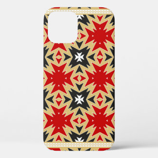 Ornament With Geometric Colourful Pattern,  Silk N iPhone 12 Case