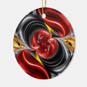 Ornament with German Colours Design