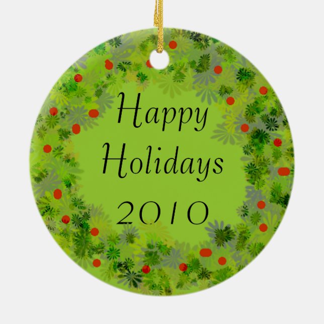 Ornament - Wreath (Back)