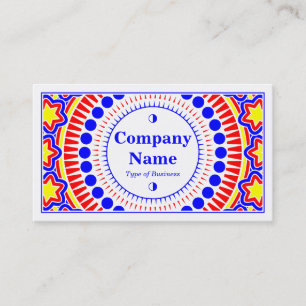 Ornamental 01 v2 - Colourful 02 Business Card