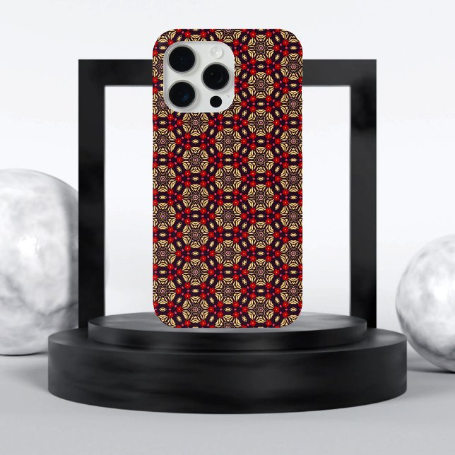 Ornamental Cherry Blossom Pattern iPhone case (Creator Uploaded)