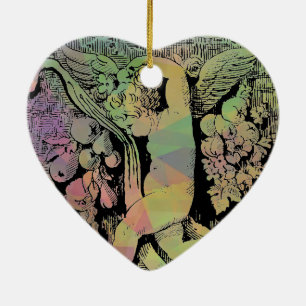 Ornamental Cherub Ceramic Tree Decoration
