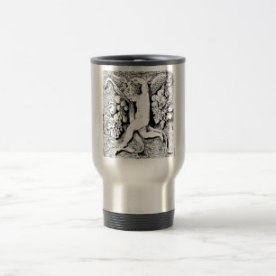 Ornamental Cherub Travel Mug