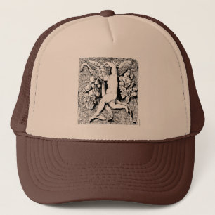 Ornamental Cherub Trucker Hat