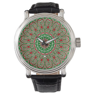 Ornamental Christmas Mandala 2 Watch