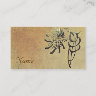 Ornamental Chrysanthemum Business Card