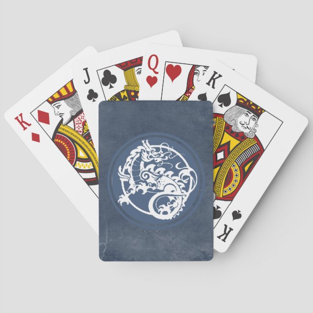 Ornamental Dragon Playing Cards (Back)
