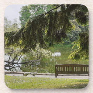 Ornamental Duck Pond Coaster