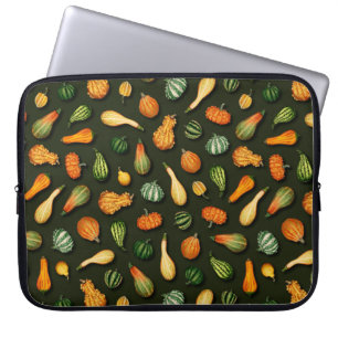 Ornamental Gourds for Autumn, Fall, Thanksgiving Laptop Sleeve