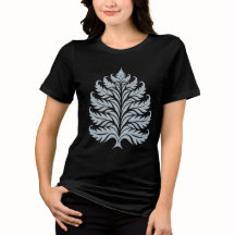 Ornamental Leaf Silhouette