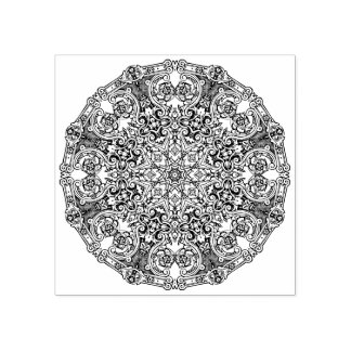 Ornamental Mandala Rubber Stamp