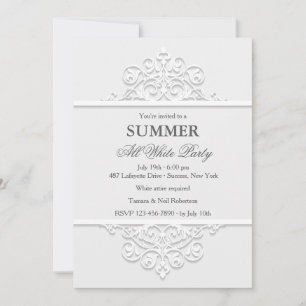 Ornamental Panels Invitation
