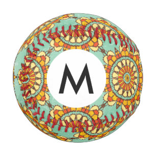 Ornamental pattern baseball