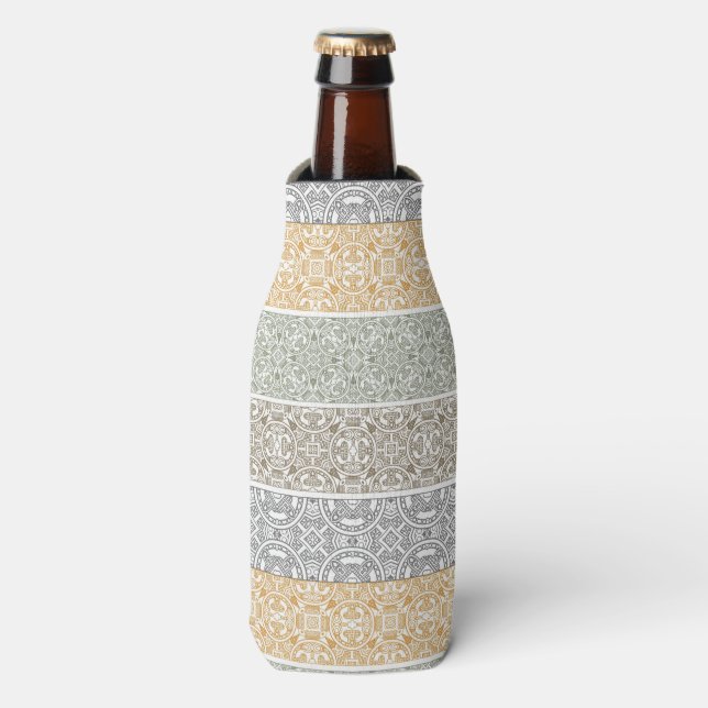 Ornamental pattern bottle cooler (Bottle Front)