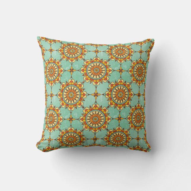 Ornamental pattern cushion (Front)
