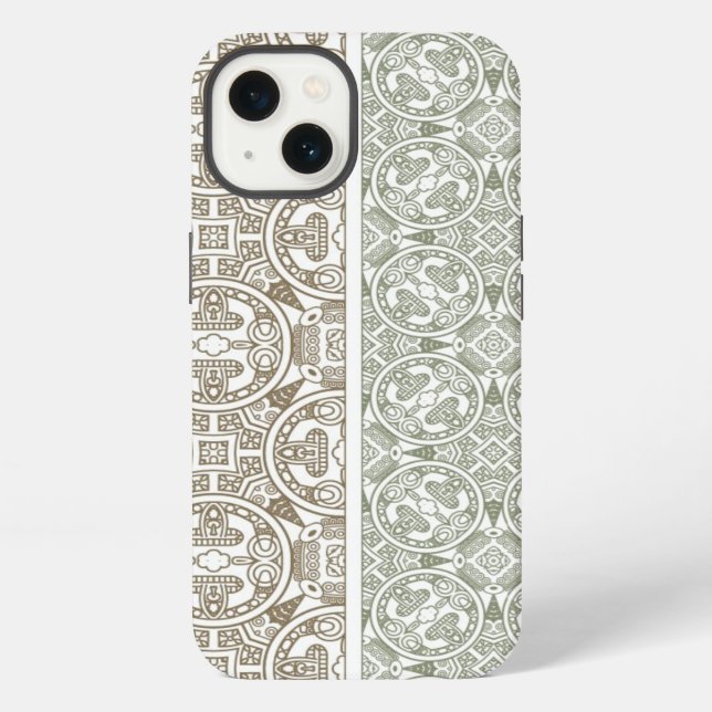 Ornamental pattern iPhone case (Back)