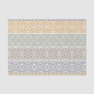 Ornamental pattern tissue paper