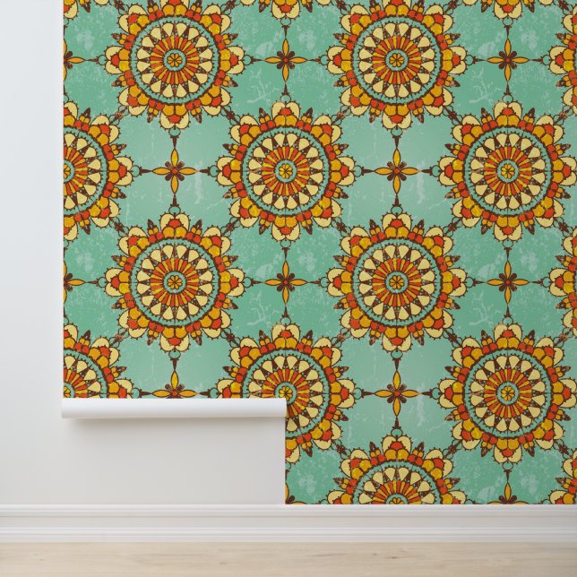 Ornamental pattern wallpaper (Application)
