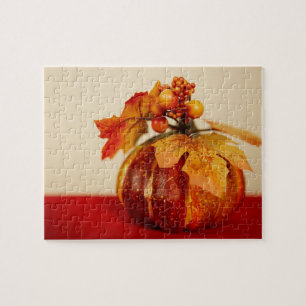 Ornamental Pumpkin Jigsaw Puzzle