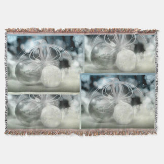 Ornaments Christmas Holiday Blanket Throw
