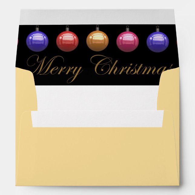 Ornaments Envelope (Back (Bottom))