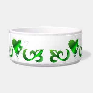 Ornaments Rainbow Heart with Butterfly and Lily