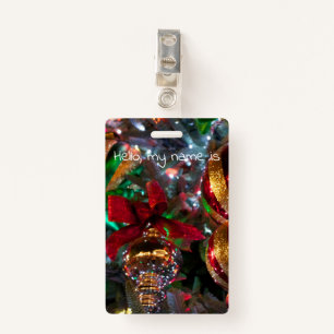 ornaments square ID badge