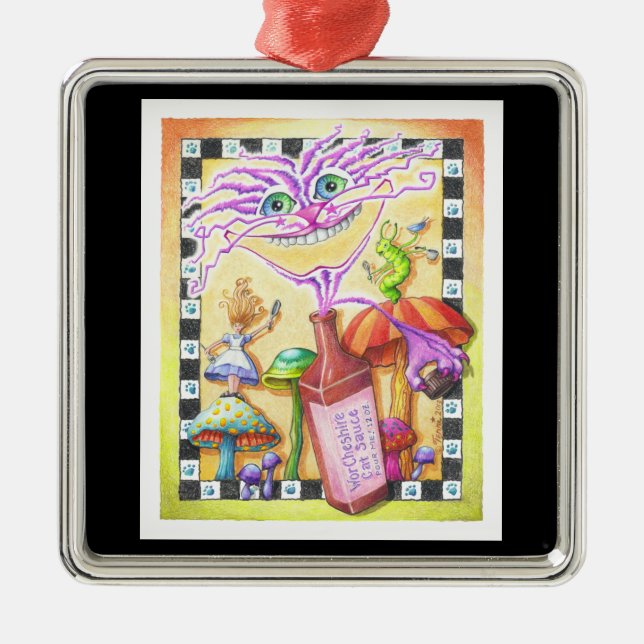 ORNAMENTS - The WorCHESHIRE CAT (Front)