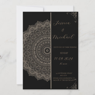 Ornaments Wedding invitation 