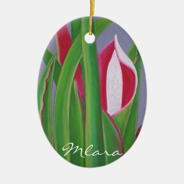 Ornaments with Tropical art work by Mlara (Front)