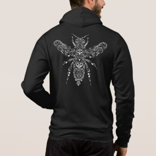 ornate bee hoodie