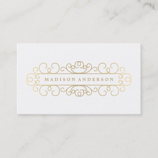 Ornate | Business Cards (Front)
