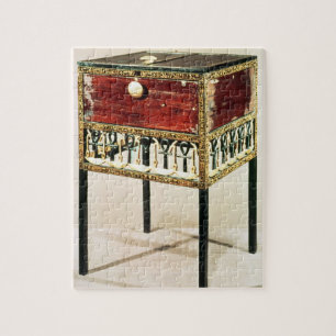 Ornate cabinet from the Treasure of Tutankhamun Jigsaw Puzzle