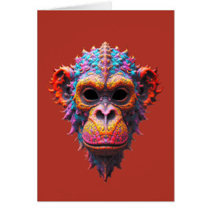 Ornate Chimp Mask