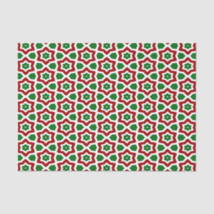 Ornate Christmas Pattern Tissue Paper
