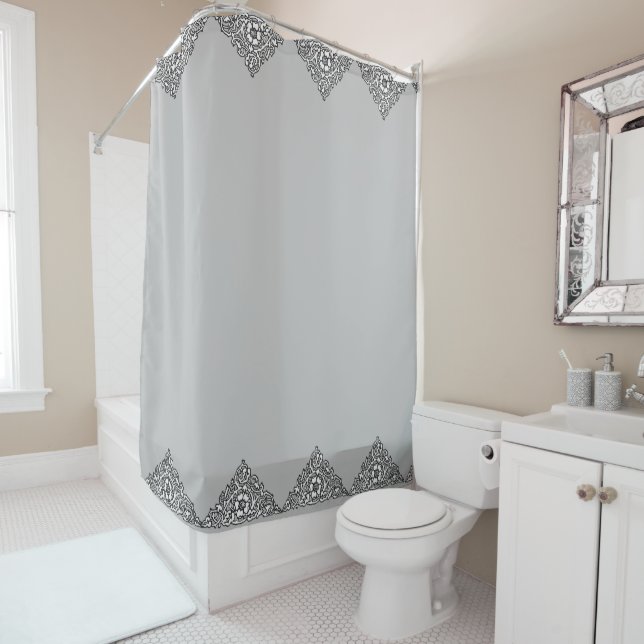ornate-decoration-vine-flower shower curtain (In Situ)
