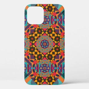 Ornate Eastern: Luxury Green Decor. iPhone 12 Case