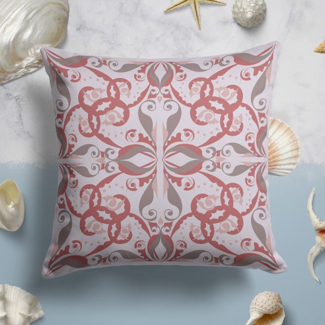 Ornate Elegance in Soft Blush Cushion (Creator Uploaded)