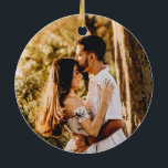 Ornate Elegant Retro Abstract Flowers and Leaves   Ceramic Tree Decoration<br><div class="desc">Embellished with ornate,  elegant,  and retro abstract floral designs,  these cards charm. The interplay of light brown and gold flowers and leaves adds a touch of opulence,  infusing your event with a sense of grandeur and sophistication. Add your photo.</div>