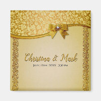 Ornate Elegant Retro Abstract Flowers and Leaves