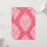 Ornate fabric design featuring a gradient from pin