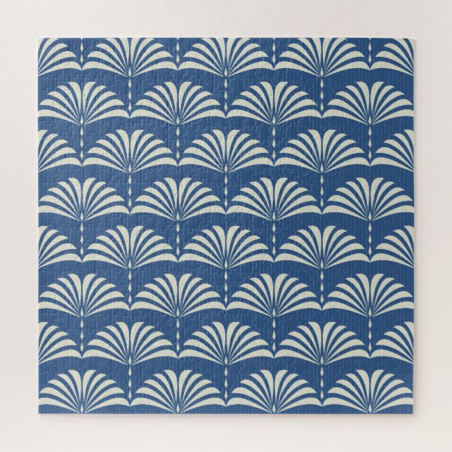 Ornate Floral: Abstract Art Deco. Jigsaw Puzzle (Vertical)