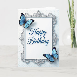 Ornate Frame Birthday Card