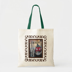 Ornate Framed Gondola in Venezia Tote Bag