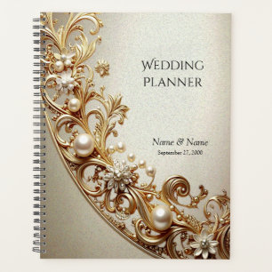 Ornate Gold Flourish Planner