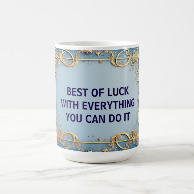 Ornate Gold Frame Coffee Mug (Center)