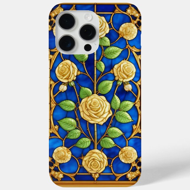 Ornate Golden Rose Artwork Case-Mate iPhone Case (Back)